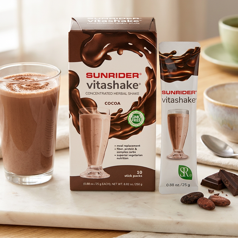 Sunrider VitaShake Cocoa official product photo